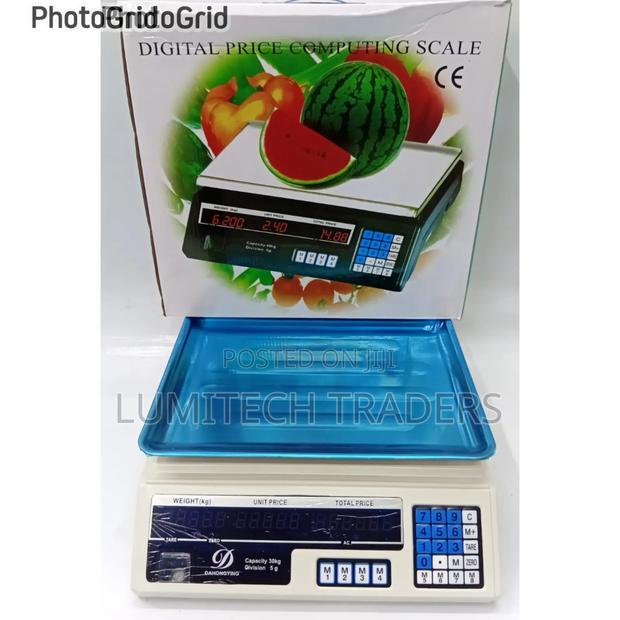 Acs30kg Digital Price Computing Scale Without Arm