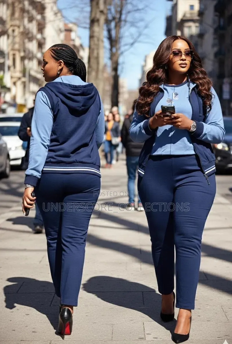 Modern Working Class Ladies Three Pieces Tracksuits