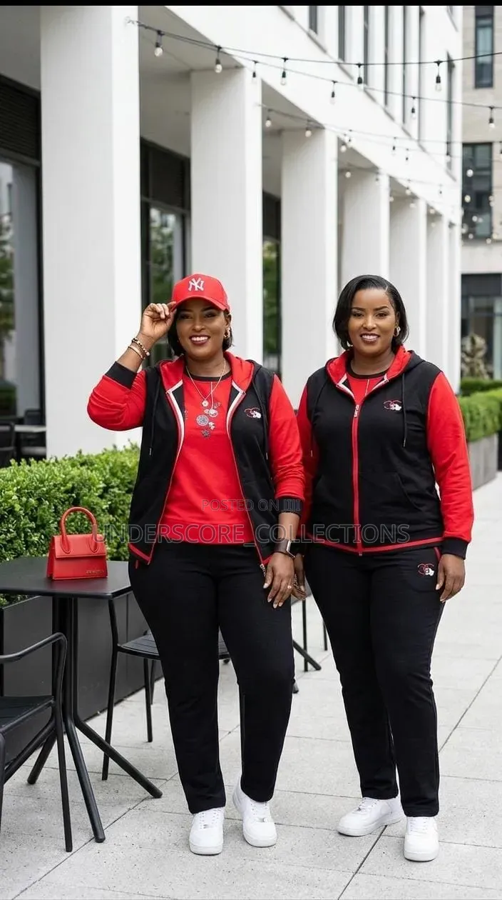 Modern Working Class Ladies Three Pieces Tracksuits