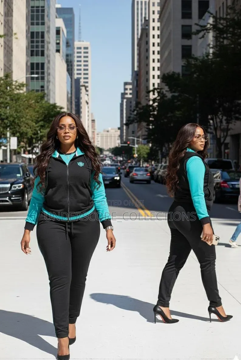 Modern Working Class Ladies Three Pieces Tracksuits