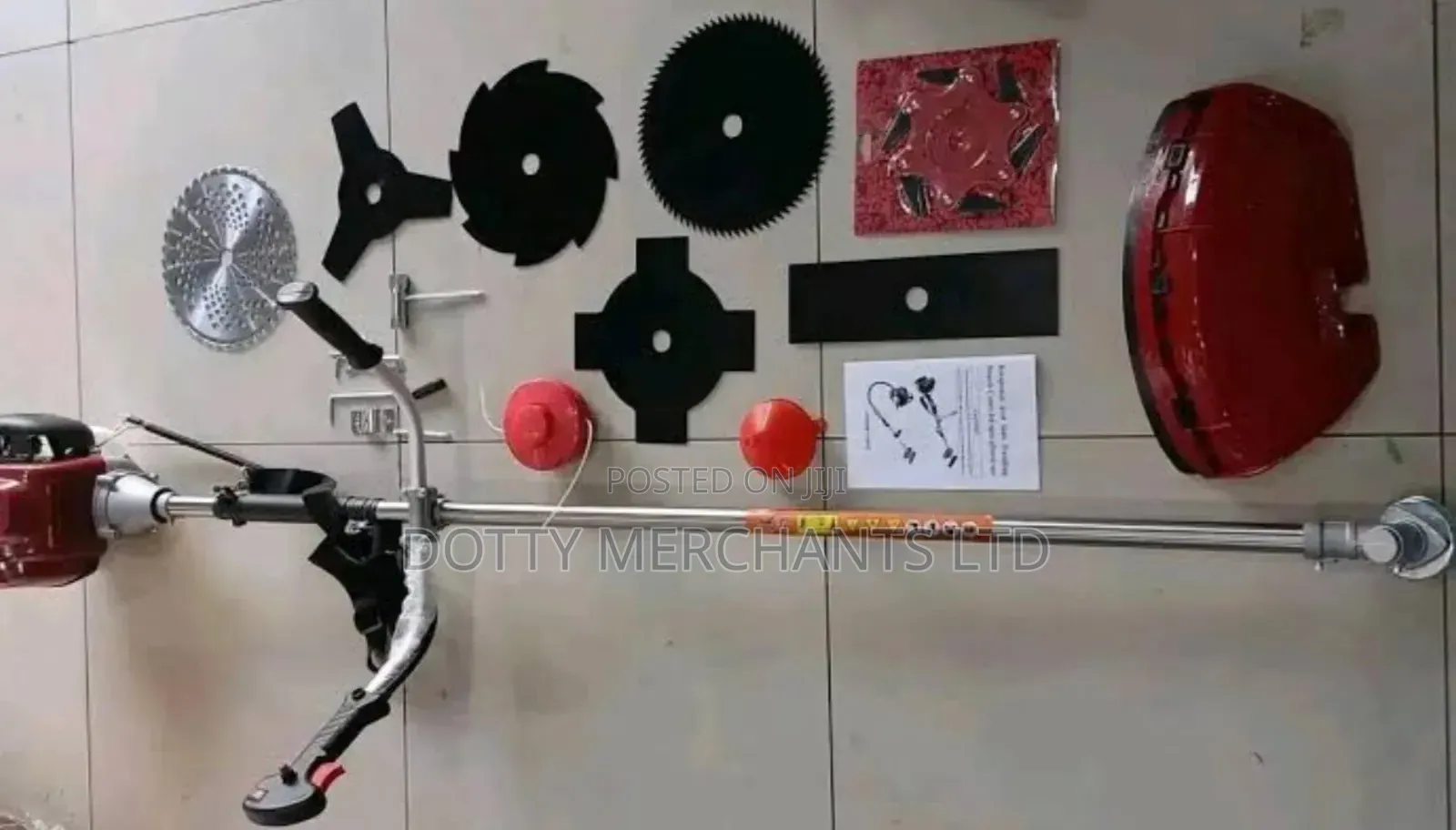 A Heavy-duty Grass Cutter Plus Blades