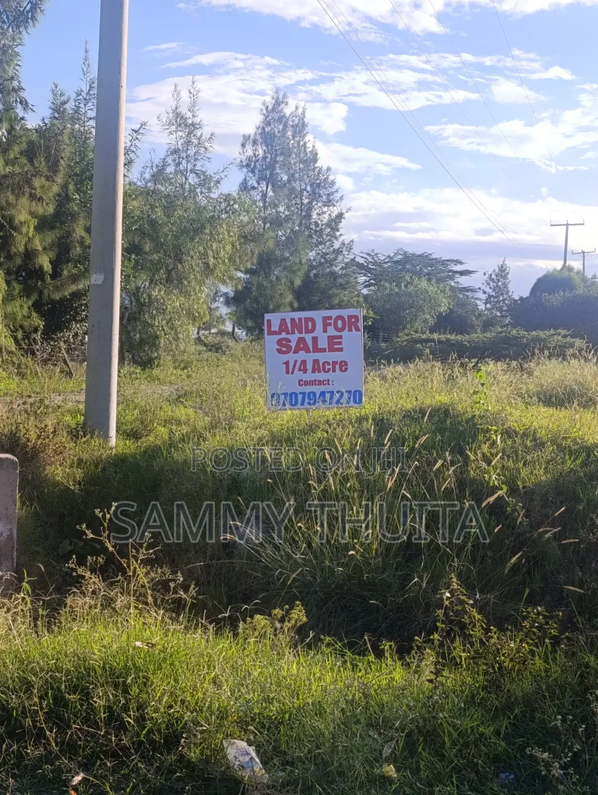 Corner 1/4 Acre Plot, Paradise Estate, Acacia Kitengela