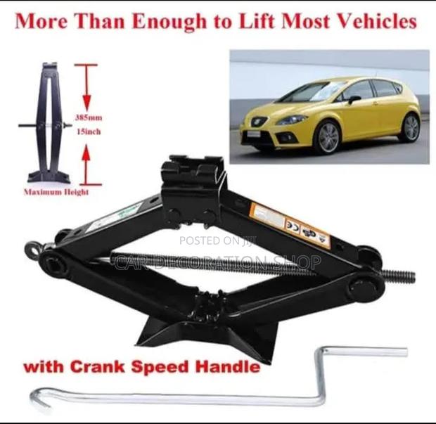 2ton Foldable Scissor _Style Mechanism Jack for Compact Storage