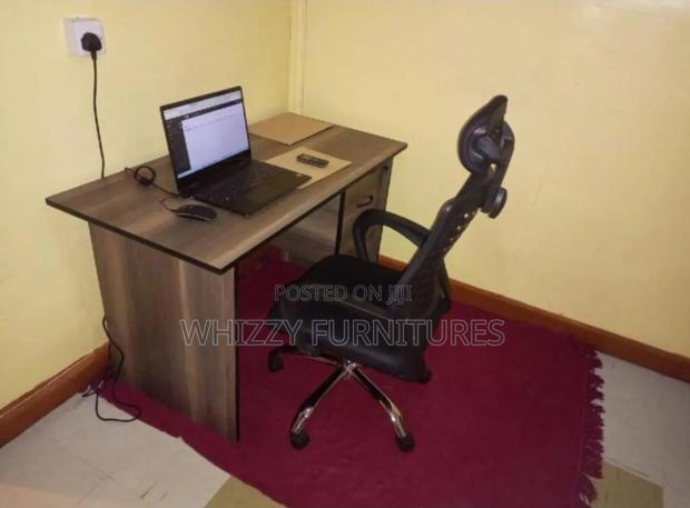 Home Study Desk and Comfortable Headrest Office Chair
