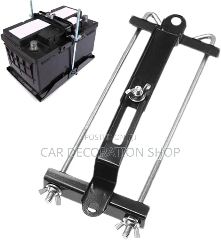 Battery Hold Down Bracket Kit Holds Battery Inside Engine Bay