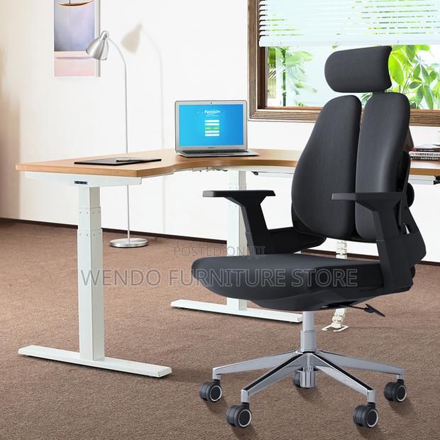 Office Chairs; Orthopedic Executive Chair With Dual Backrest - thumbnail 7