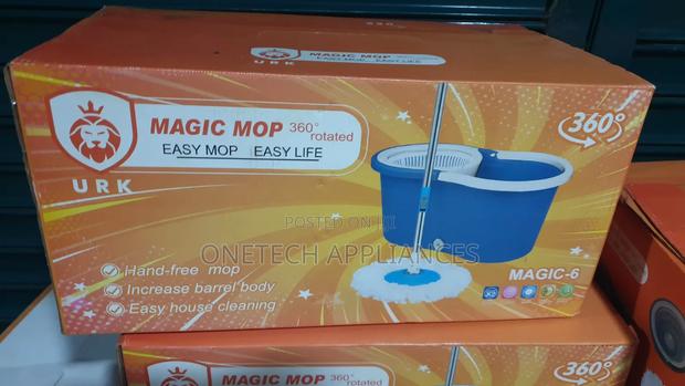 Urk Magic Spin Mop With 3600 Rotating Head