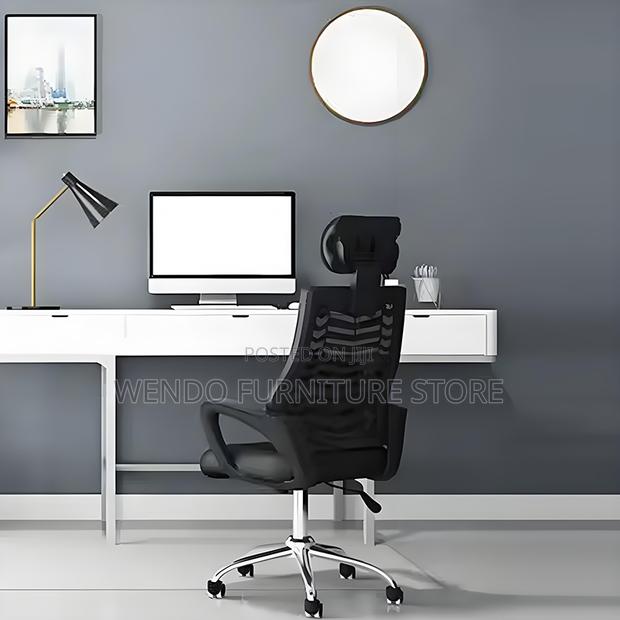 Office Chairs; Ergonomic Executive Headrest Mesh Office Chairs