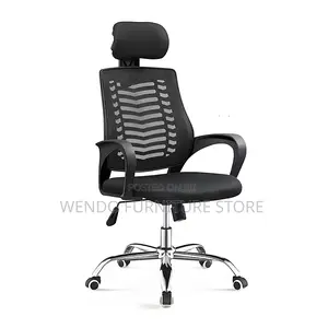 Office Chairs; Ergonomic Executive Headrest Mesh Office Chairs