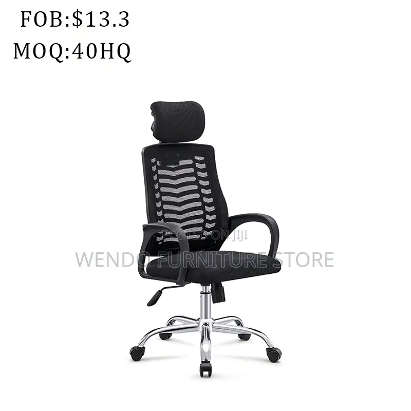 Office Chairs; Ergonomic Executive Headrest Mesh Office Chairs