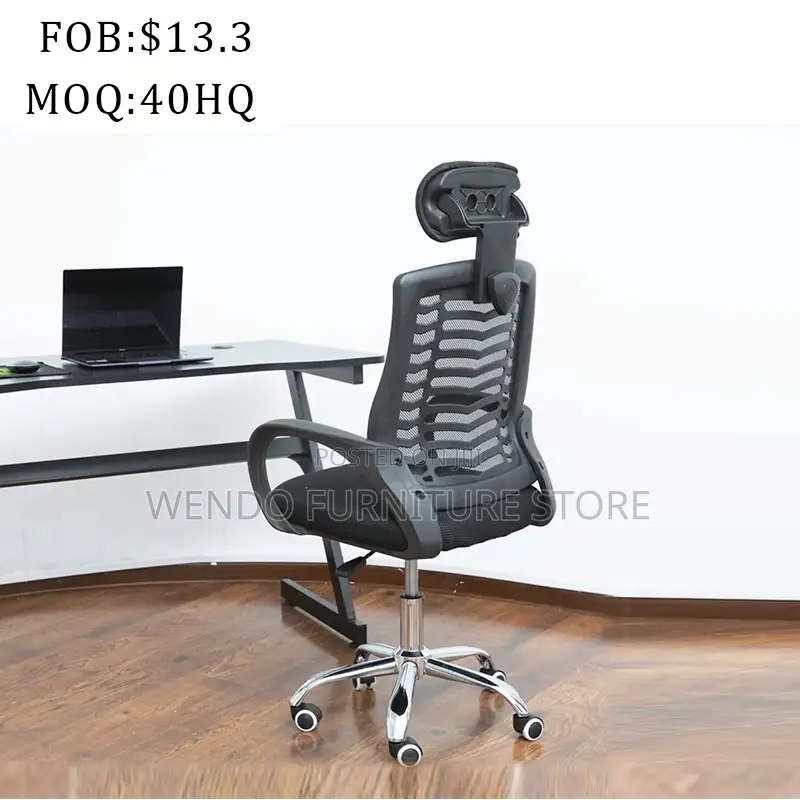 Office Chairs; Ergonomic Executive Headrest Mesh Office Chairs