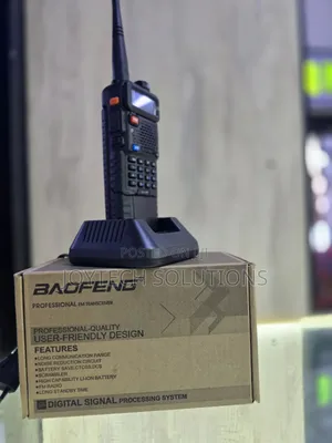 Heavy Duty Baofeng Radio Transceiver | Complete Kit With Charging Dock