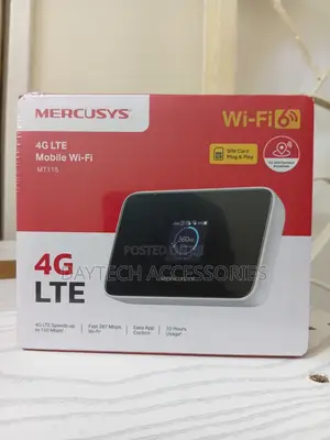 This Is a Mercusys Mt115 4g Lte Mobile Wi-Fi Router.