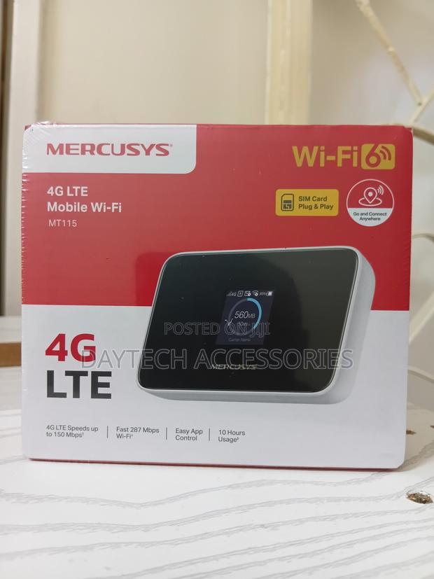 This Is a Mercusys Mt115 4g Lte Mobile Wi-Fi Router.