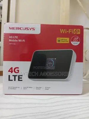 This Is a Mercusys Mt115 4g Lte Mobile Wi-Fi Router.