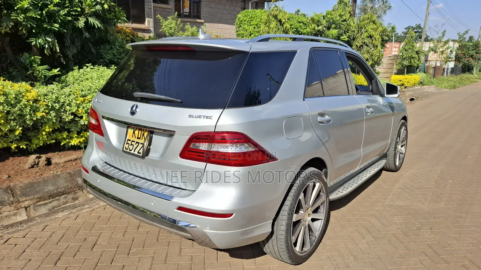 Mercedes-Benz M Class 2014 Silver