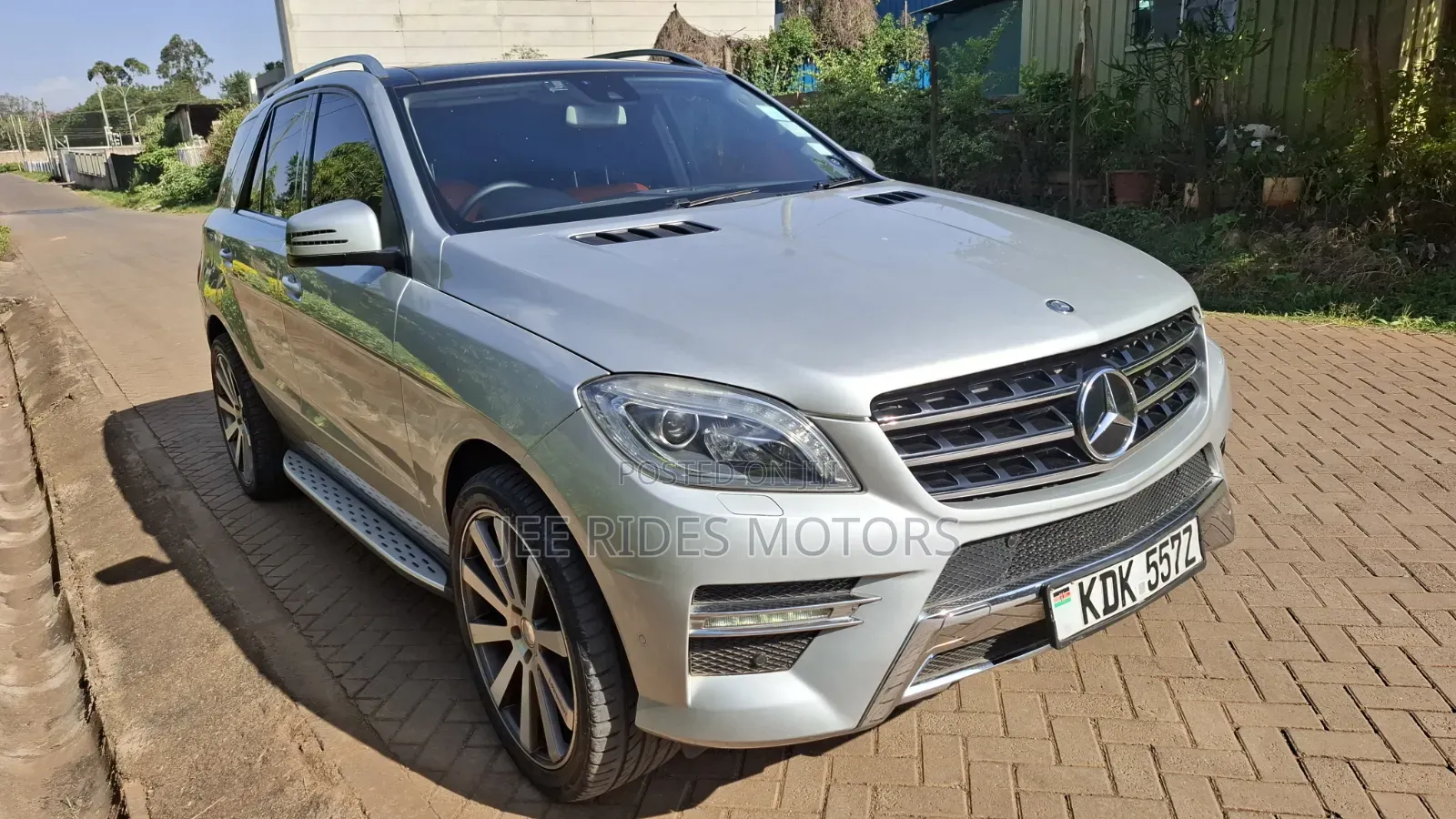 Mercedes-Benz M Class 2014 Silver