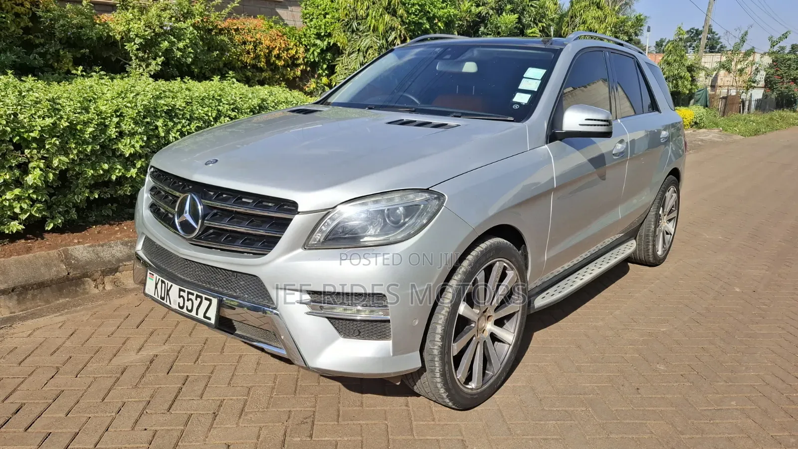 Mercedes-Benz M Class 2014 Silver