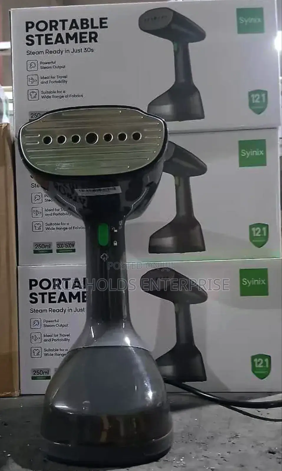 Syinix Portable Garment Steamer: Irsp-1001 - Handheld