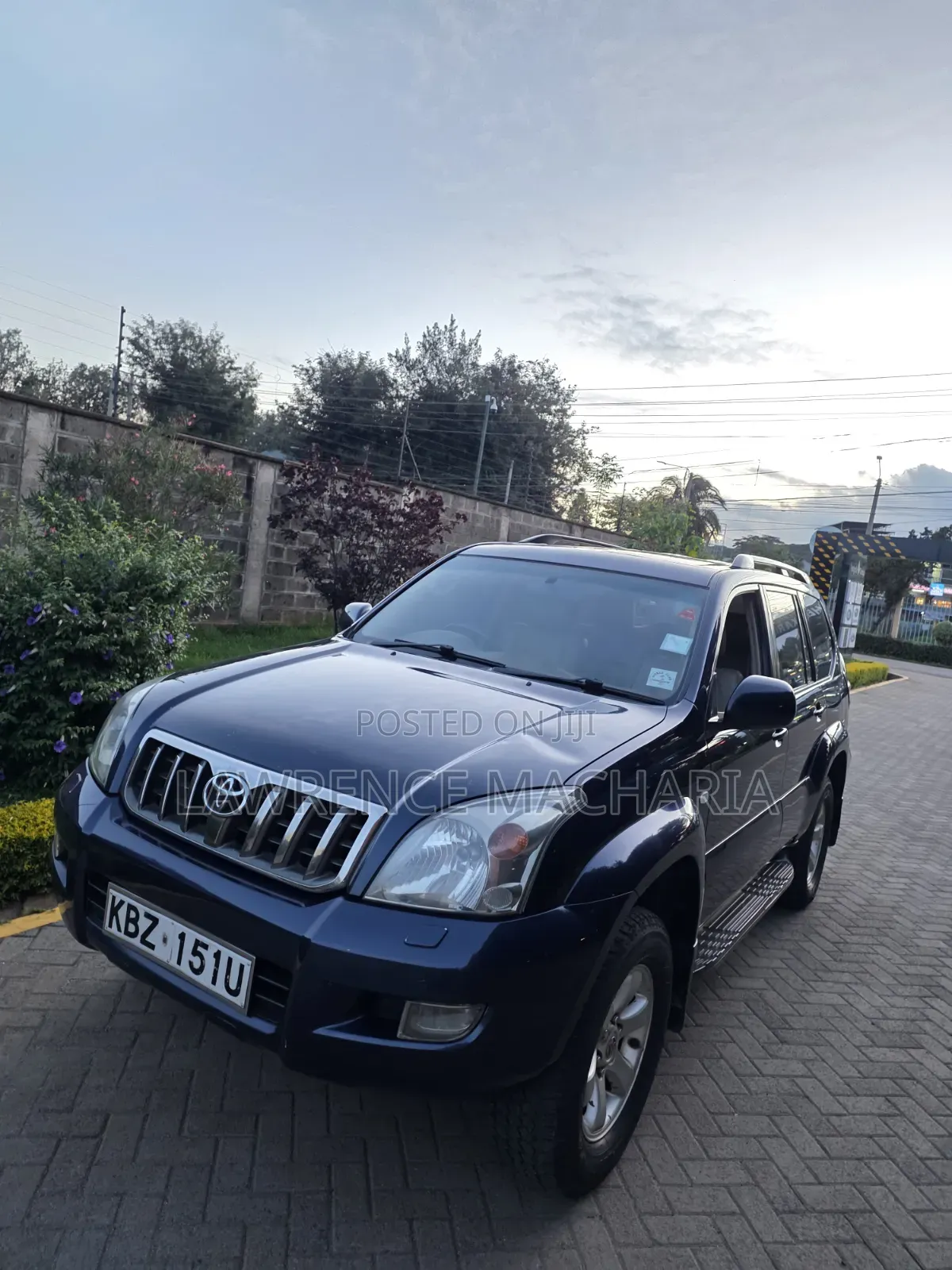 Toyota Land Cruiser Prado 4.0 2008 Blue