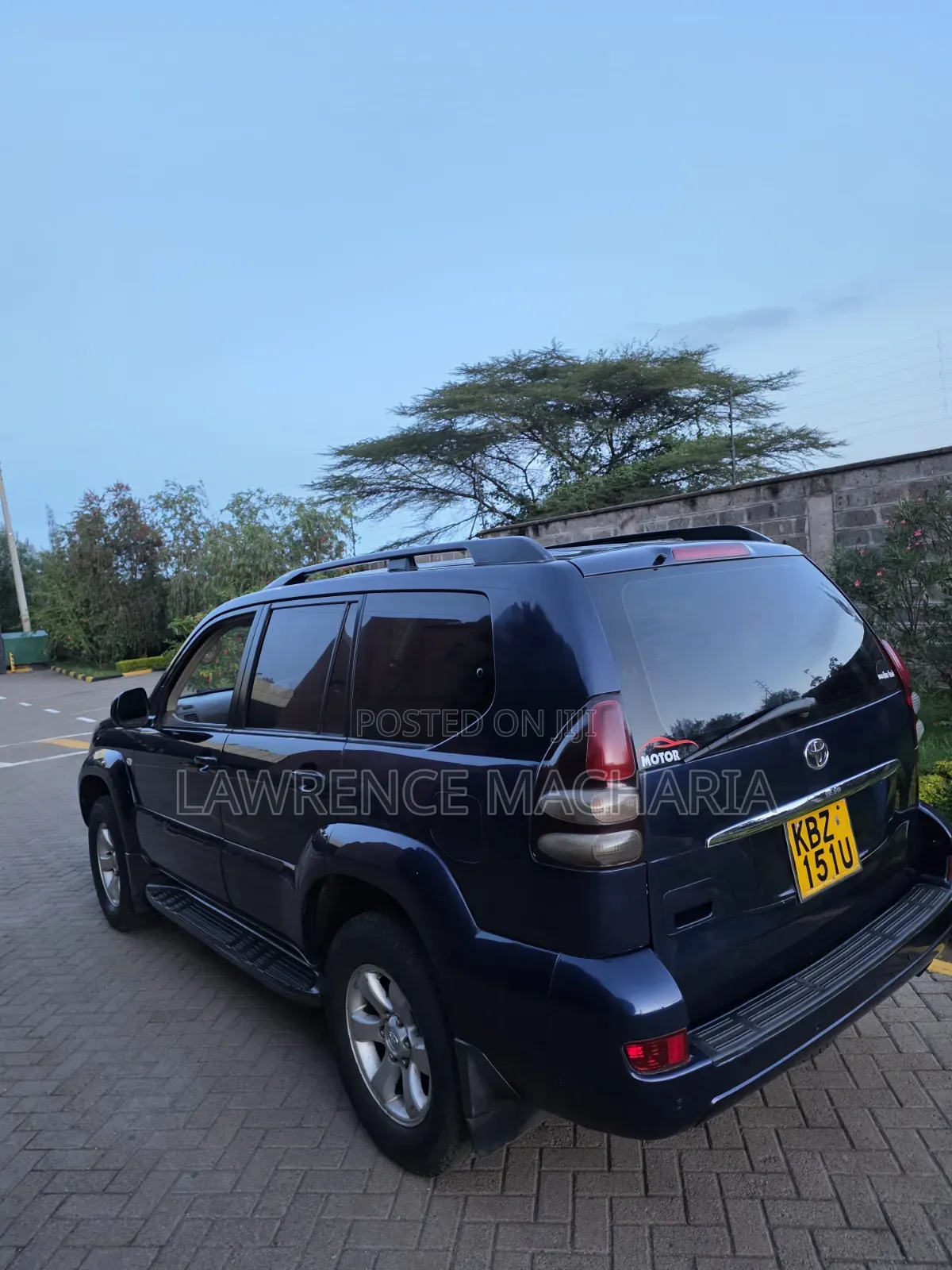 Toyota Land Cruiser Prado 4.0 2008 Blue
