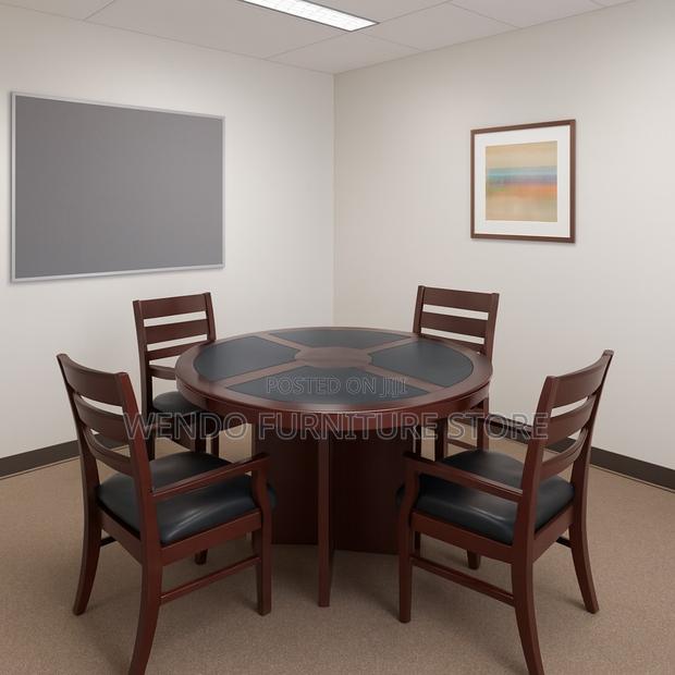 Office Table; Round Conference Executive Boardroom Table - thumbnail 6