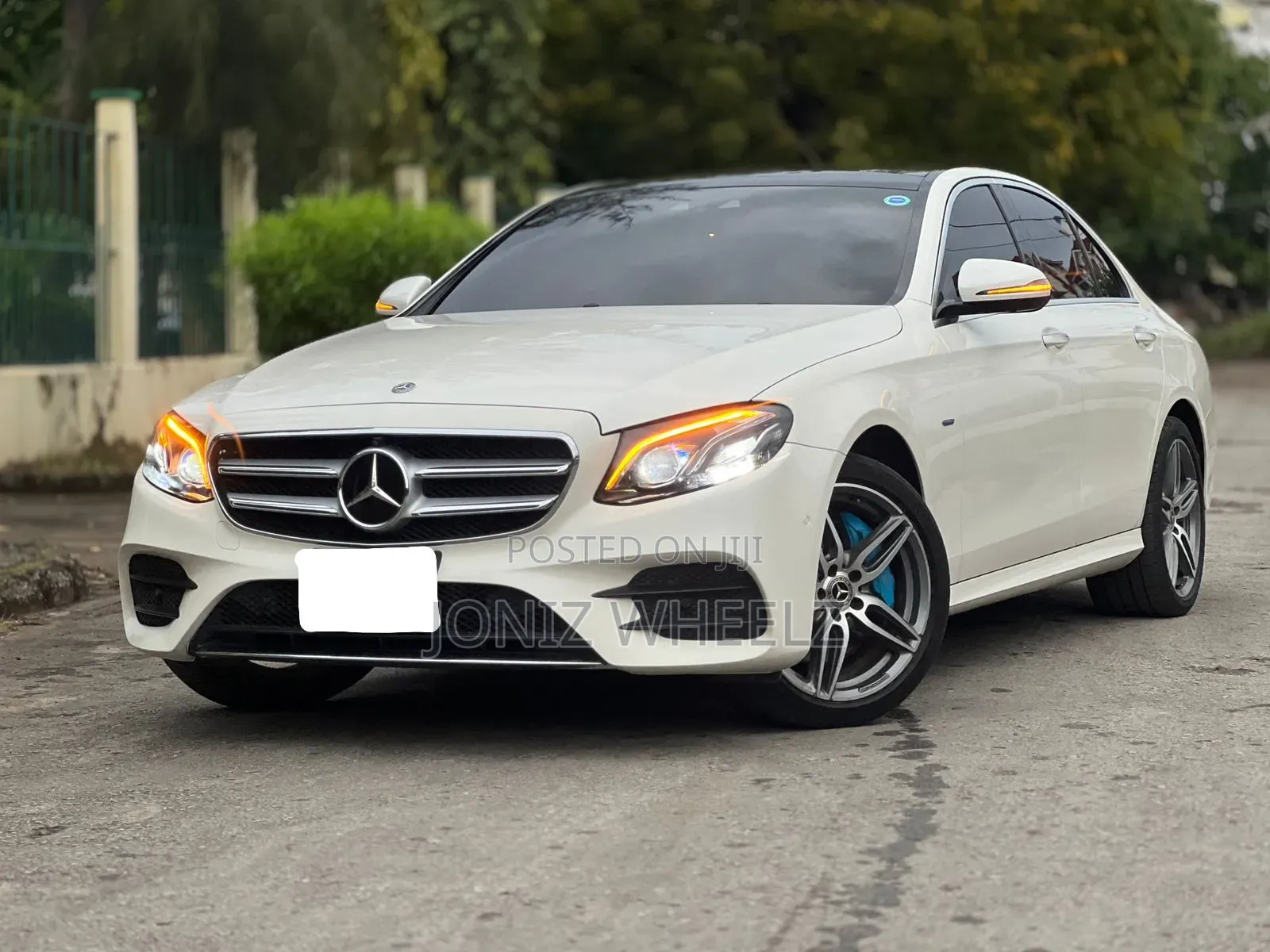 Mercedes-Benz E350e 2018 White