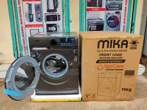*Mika Washing Machine 10kg Front Load Wash and Spin 
Mwafs13410dsv