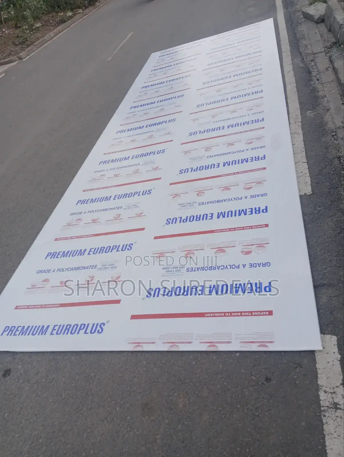 6mm Clear Polycarbonate Egyptian Brand