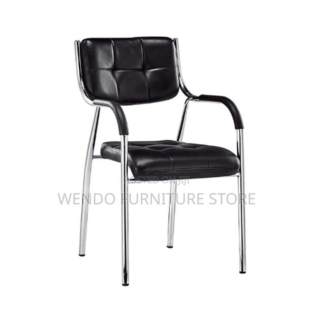 Office Chairs; Catalina Leather Office Visitors Chairs - thumbnail 2