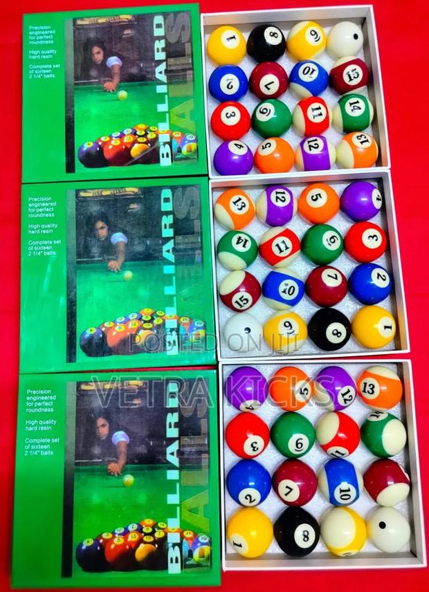 Numbered Balls Pooltables Accessories