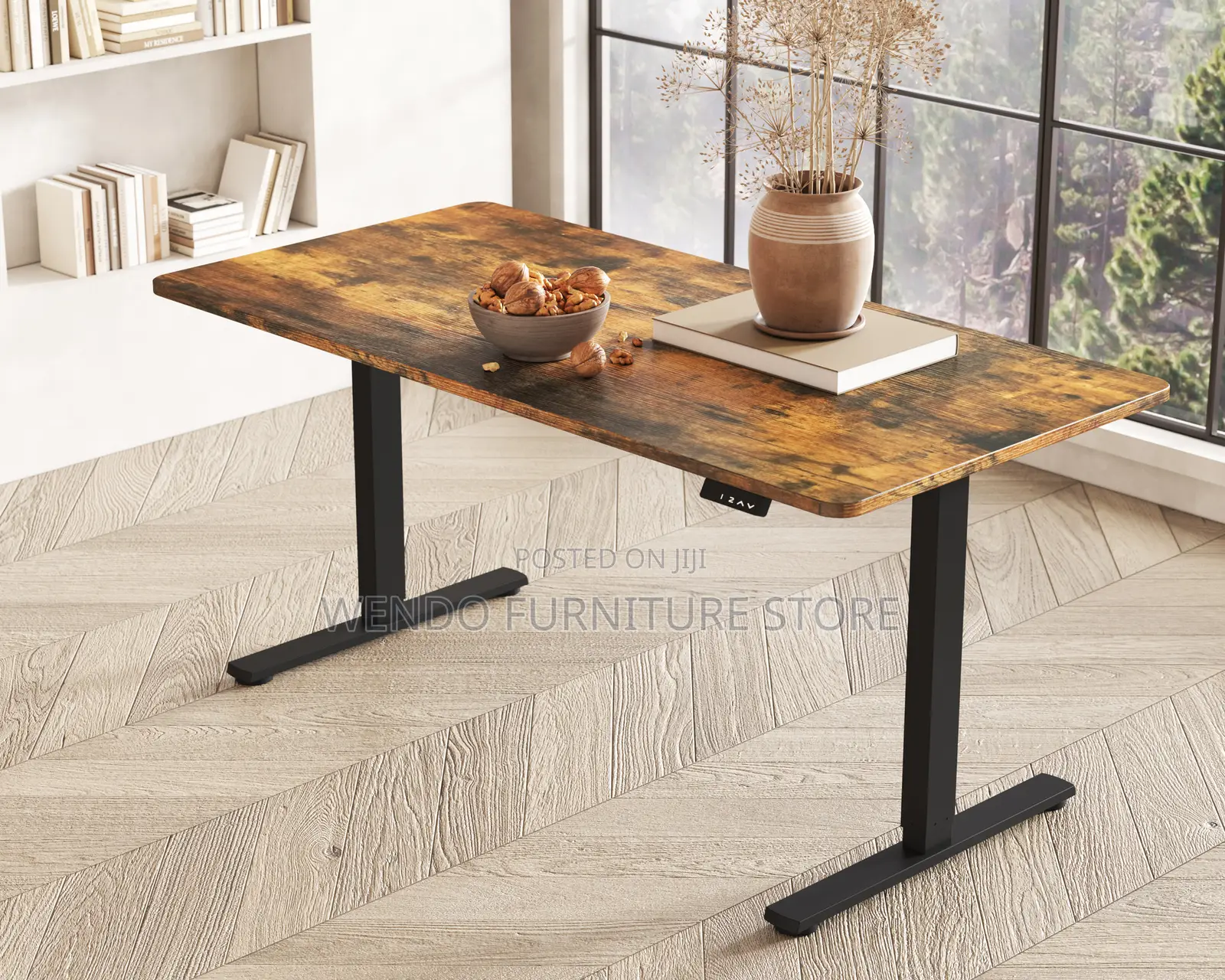 Office Desk; 1.8 Meters Adjustable Electric Home Desktop Desk