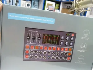 Rechargeable Live Podcast Sound Card