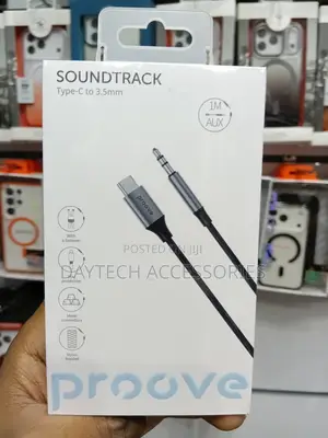 Cable Aux Proove Soundtrack Type-C to 3.5mm (1m)