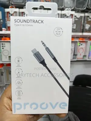 Cable Aux Proove Soundtrack Type-C to 3.5mm (1m)