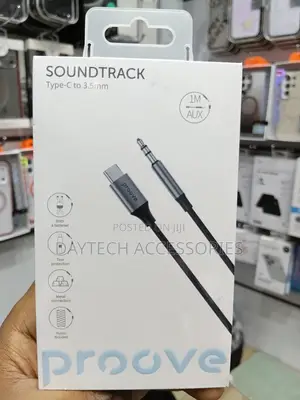 Proove Usb Type C to 3.5mm Aux Audio Cable - 1m Braided