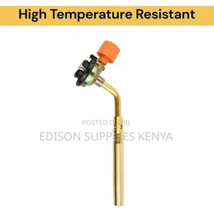 Butane Gas Torch Flame Gun Adjustable Brass Brazing Blow Torches