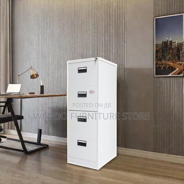 Office Cabinet; Four Drawers Lockable Filing Cabinets - thumbnail 2