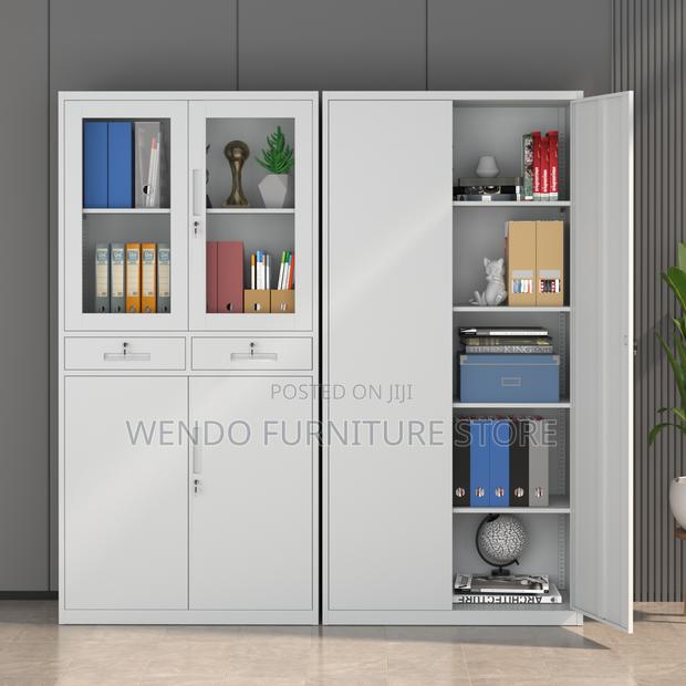Office Cabinet; 2 Doors Executive Glass Front Office Cabinets - thumbnail 15