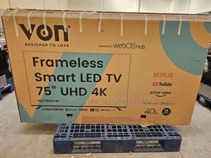 Von 75" Frameless Smart Tv Webos