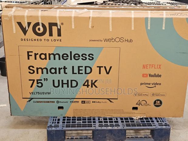 Von 75" Frameless Smart Tv Webos - thumbnail 3