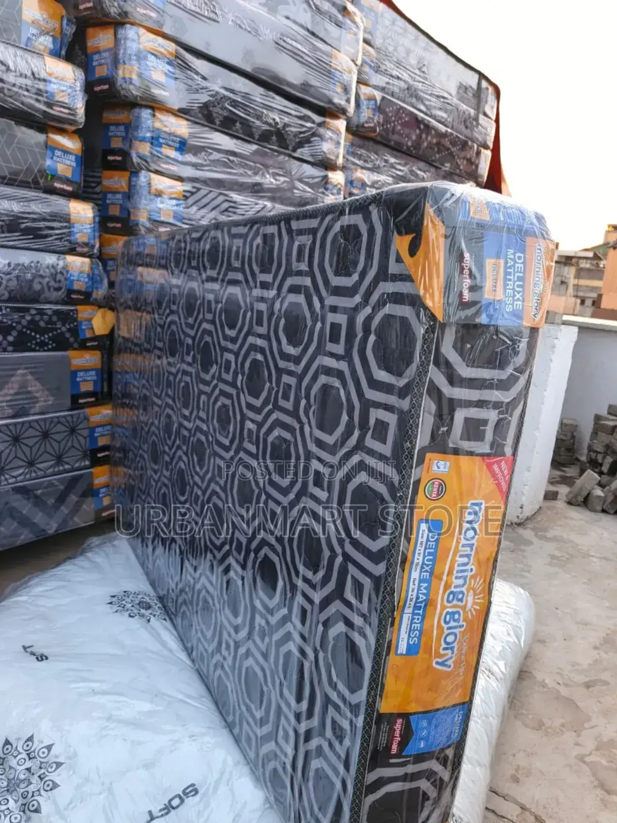 Morning Glory Mattress 3x6 Long Lasting Quilted Foam,6 Inches