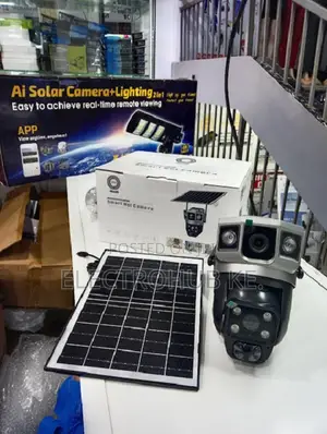 V380 4g Solar Camera Dual 2mp+2mp Outdoor CCTV