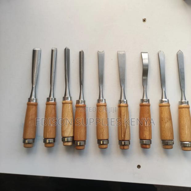 Chisels Wood Carving Set 12pcs Precision Woodworking Heavy Duty - thumbnail 6