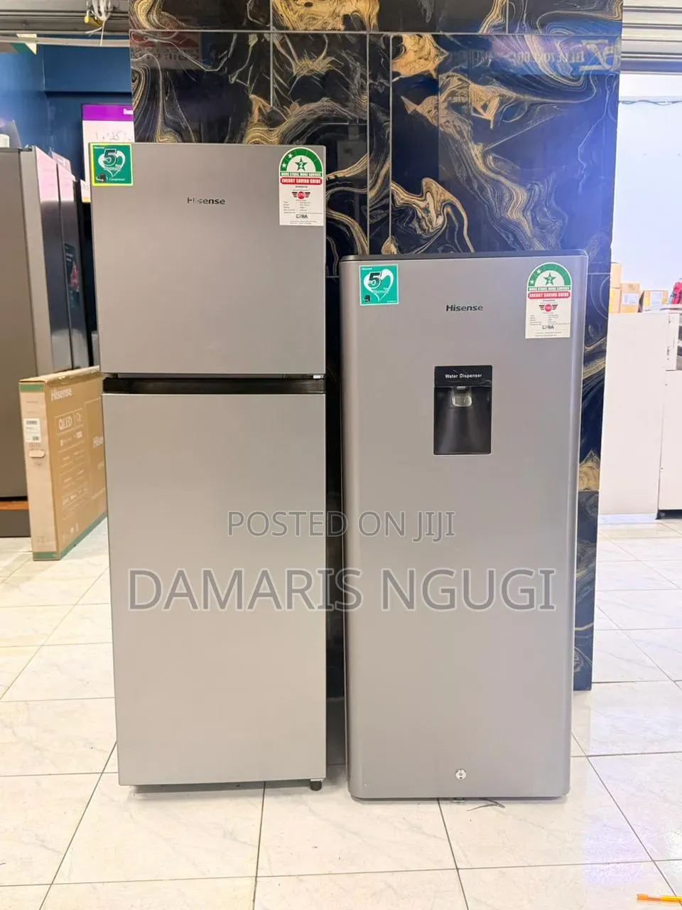 Hisense Double Door Fridge