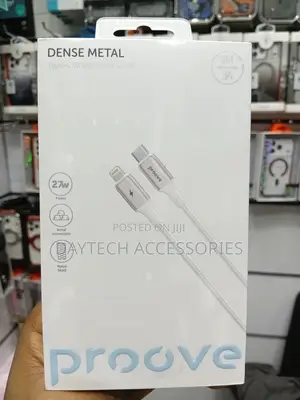 Proove Dense Metal Type-C to Lightning 27w Cable.