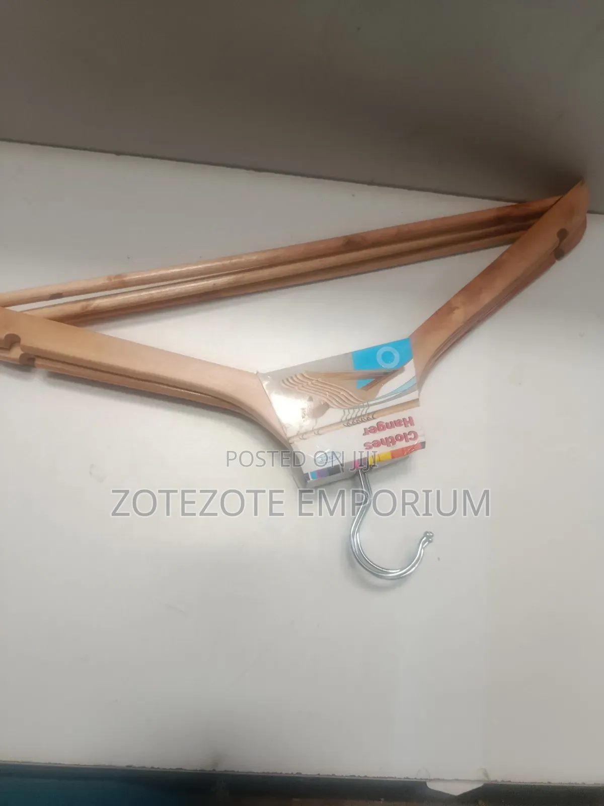 10 Pcs Wooden Clothes Hanger