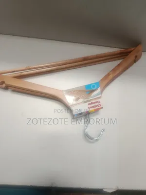 10 Pcs Wooden Clothes Hanger
