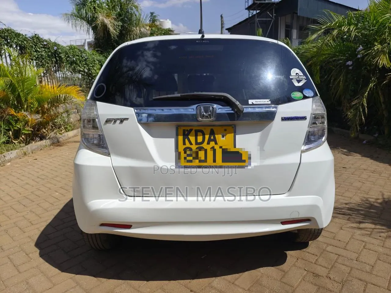 Honda Fit 2013 White