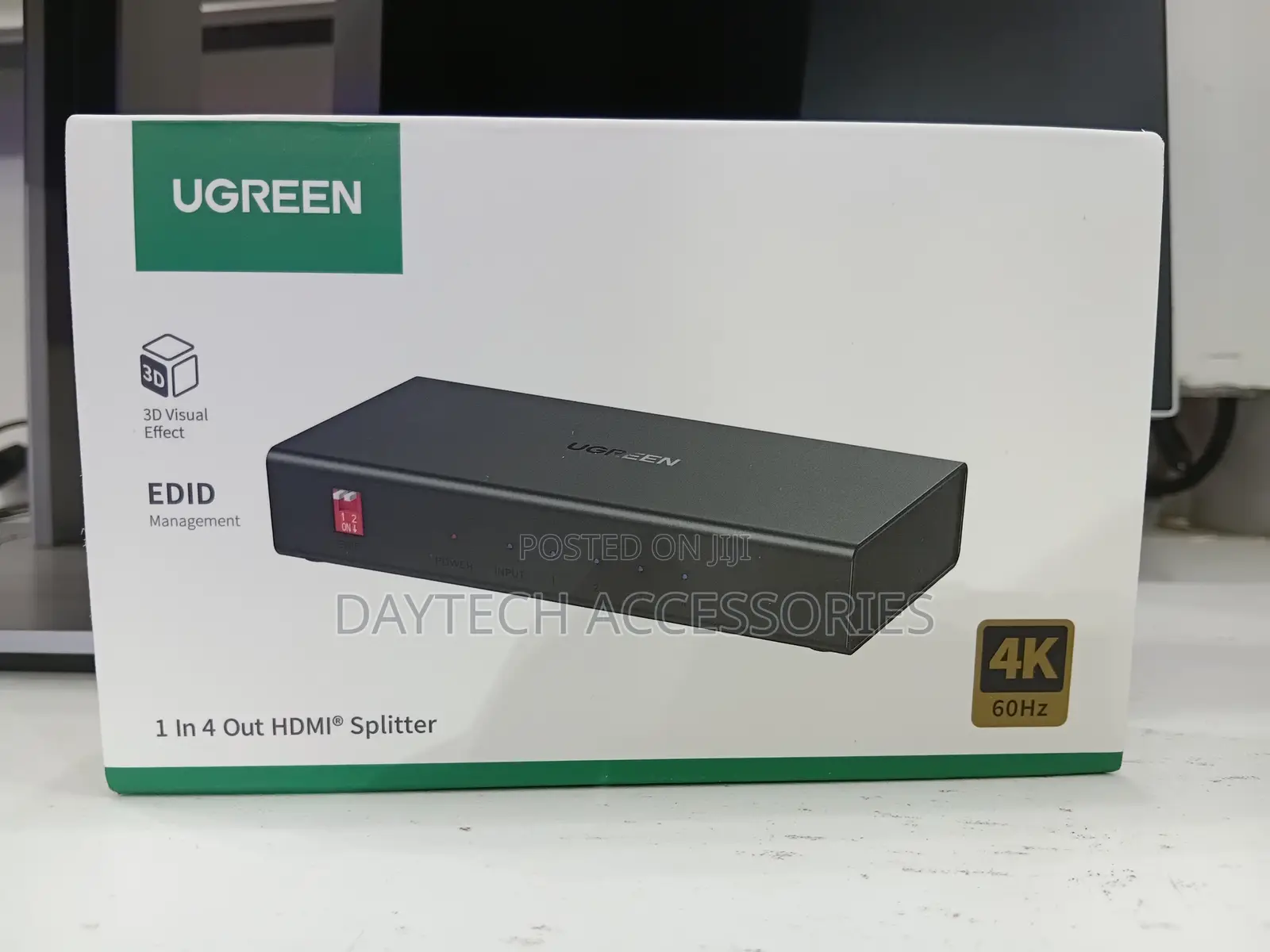 Ugreen at 60hz Hdmi 1 in 4 Out Splitter (Model 40202uk) With Edid